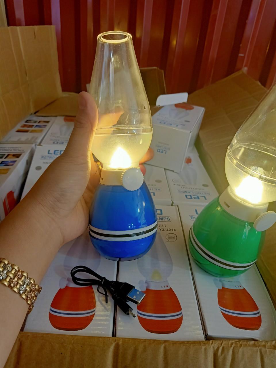 Đèn Dầu Led Điện Tử Cảm Ứng Thổi Tắt Bật 69C79