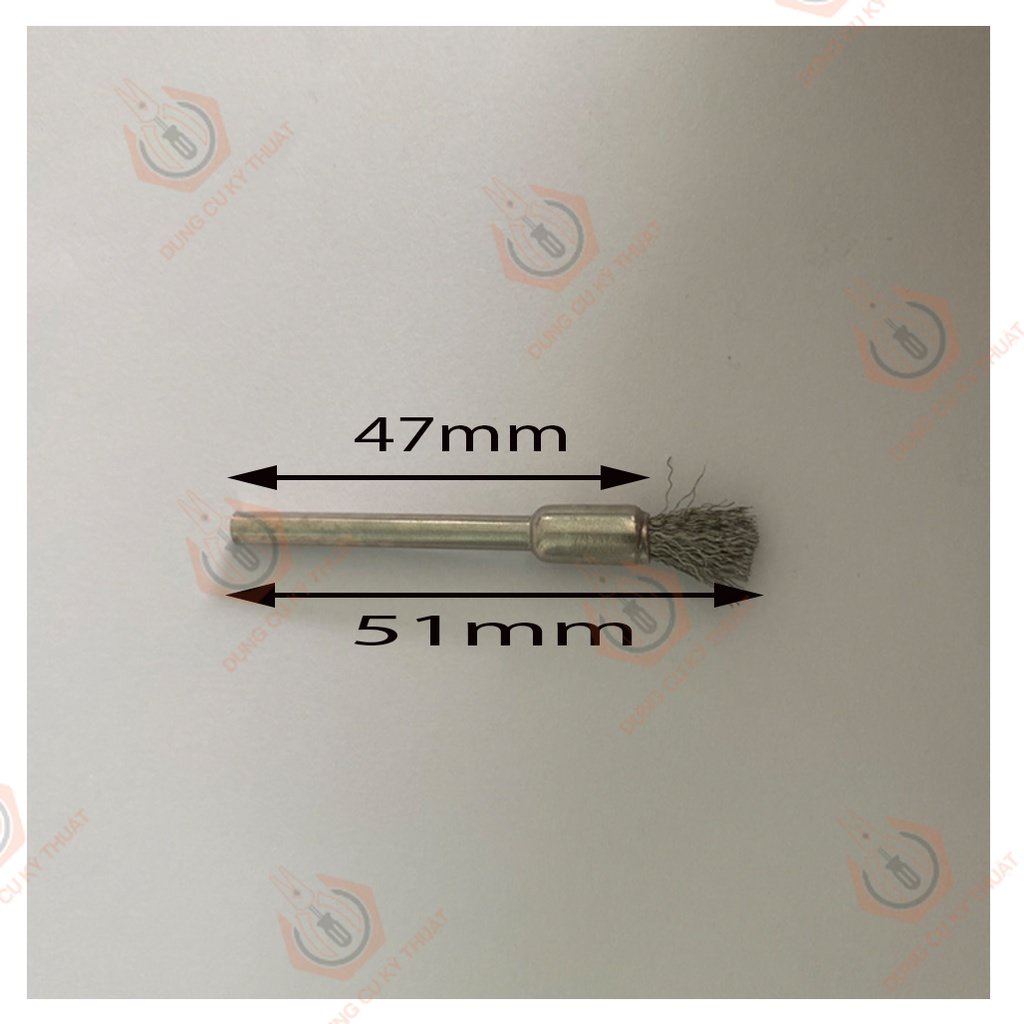 CHỔI ĐÁNH BÓNG, ĐÁNH GỈ CHO MÁY MÀI TRỤC 3MM _ [Shop Dụng Cụ Kỹ Thuật]
