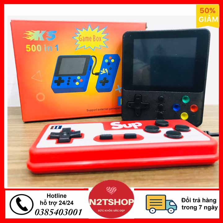 >> BÁO GIÁ MÁY CHƠI GAME CẦM TAY MINI RETRO FC 400 GAME | Shopee Lazada Sendo Tiki mới nhất 83 Máy chơi game cầm tay mini sup 500 in 1 nhiều hơn sup 400 - Tặng tay cầm chơi game kết nối tivi TV - máy chơi game cầm tay Sup 2 người chơi 500 trò chơi ( nhiều màu )