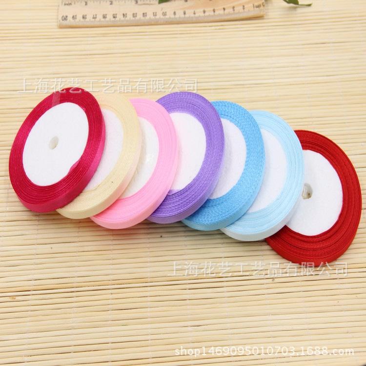 Ruy băng 1cm chất liệu vải lụa cuộn 22m