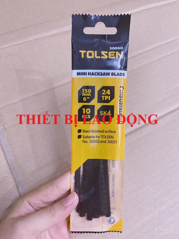 Bộ 10 lưỡi cưa 150mm tolsen 30060