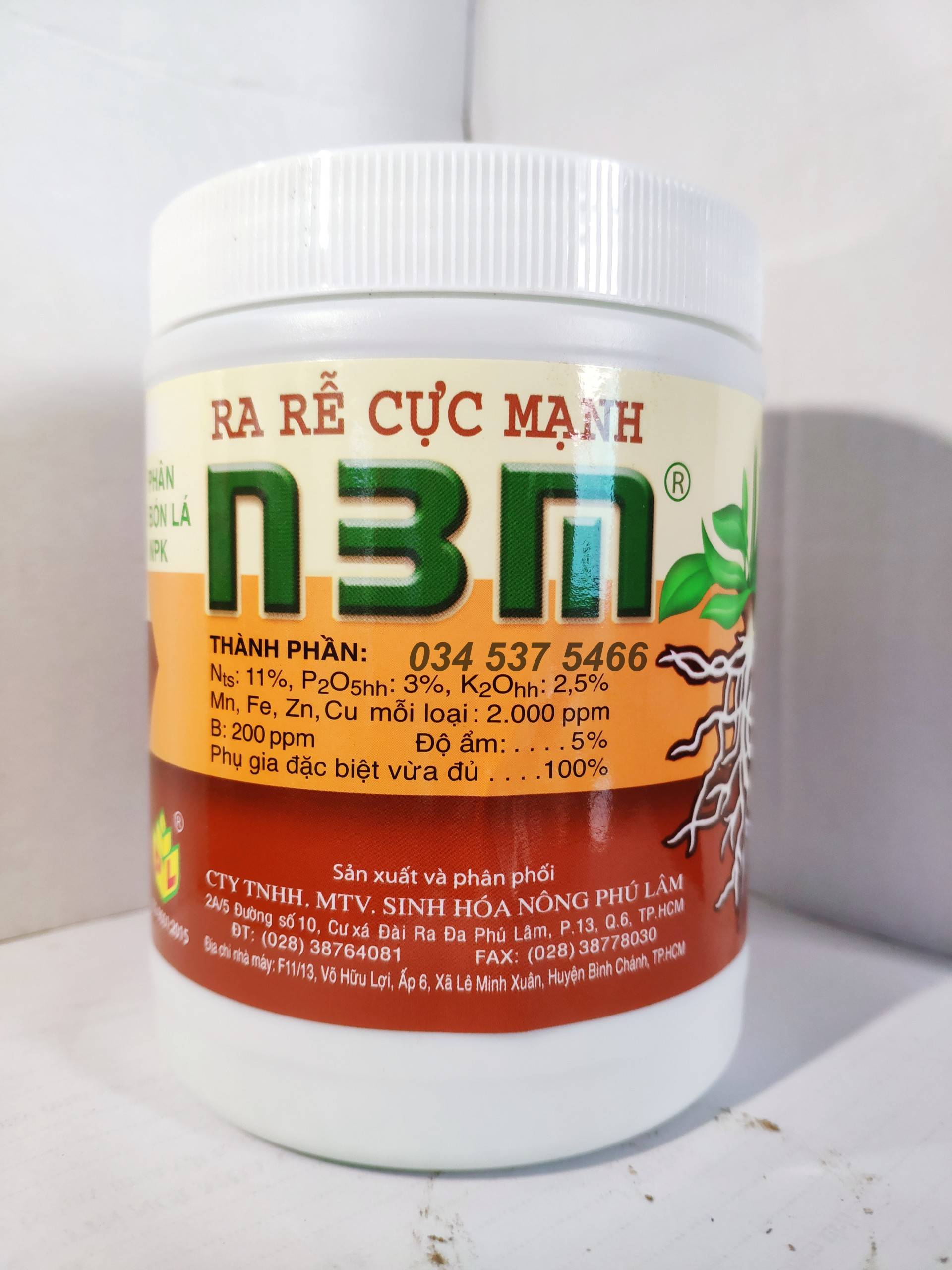 N3M 500g - Phân bón NPK RA RỄ CỰC MẠNH