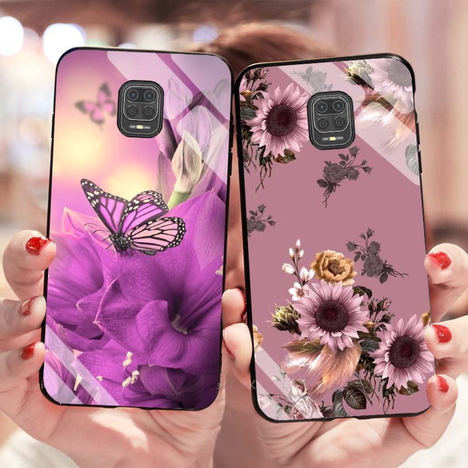 Ốp Xiaomi Redmi Note 9, Note 9s, Note 9 Pro Lưng Kính Cường Lực Mới ƞhất