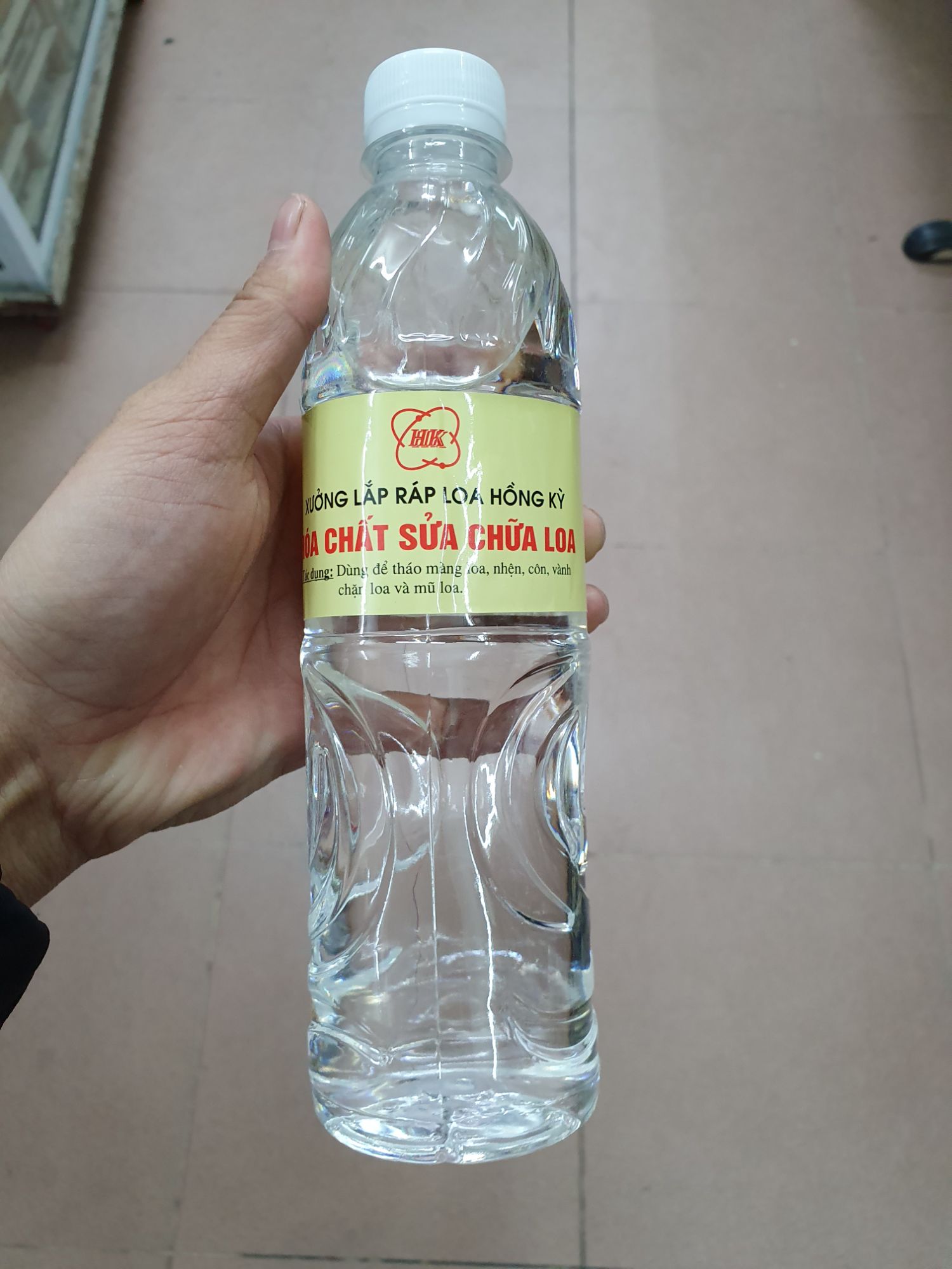 dung dịch nước phá keo loa