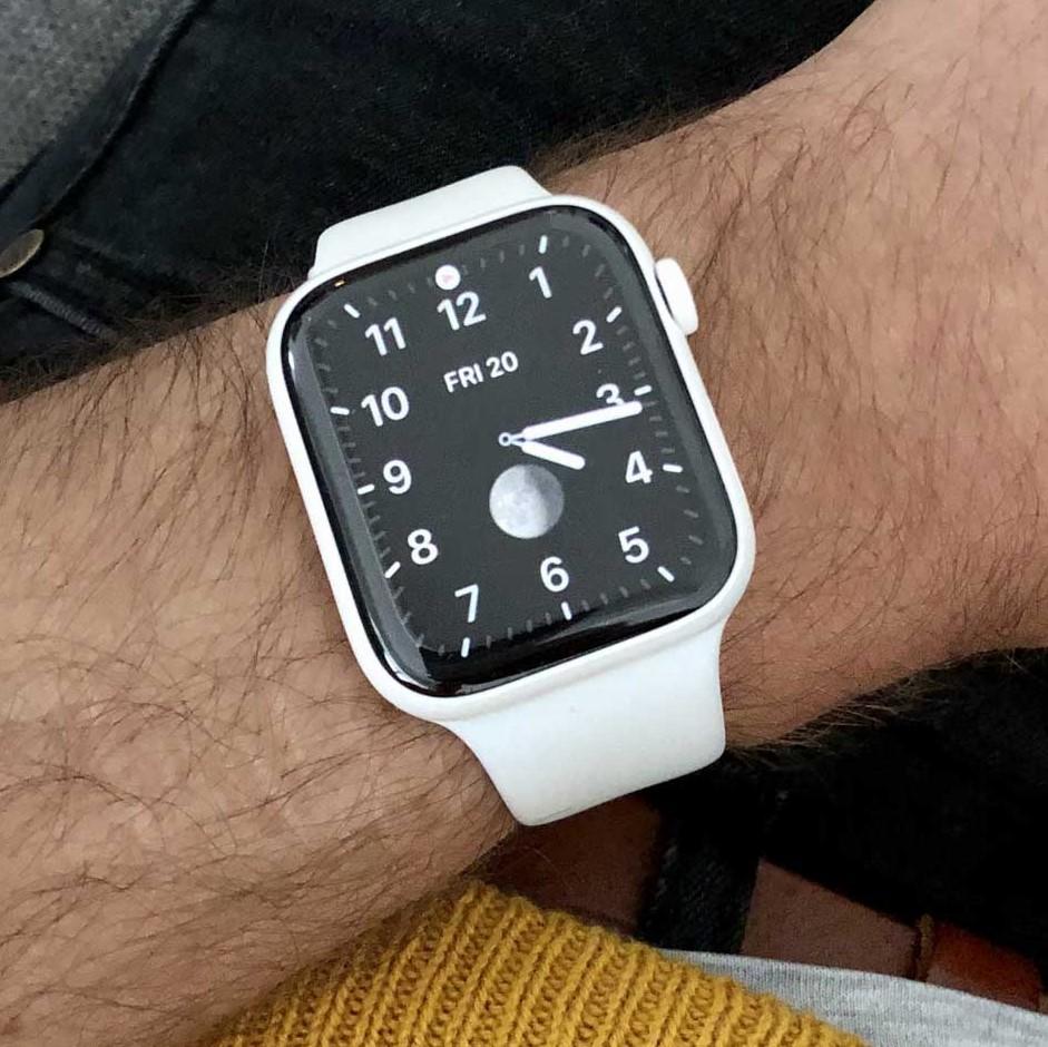 Dây Silicone Đồng Hồ Apple Watch White ( dây thay thế không kèm mặt đồng hồ)