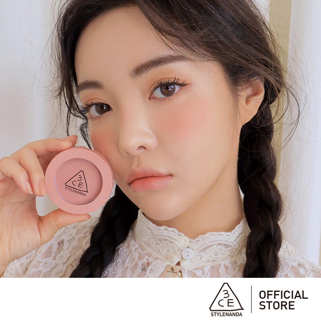 Phấn Má Hồng 3CE Mood Recipe Face Blush [nude peach]