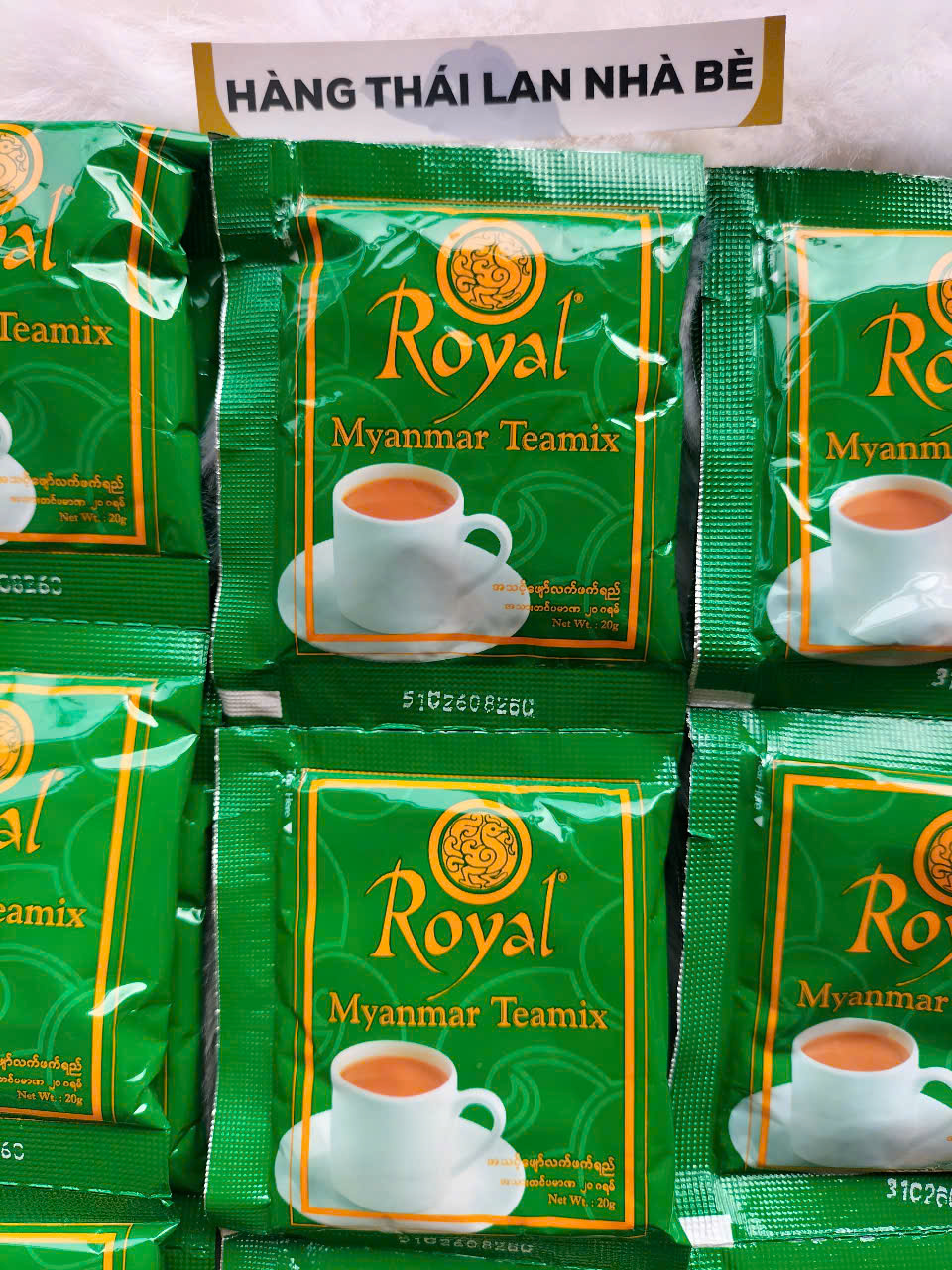 Dây 10 gói trà sữa Royal Myanmar