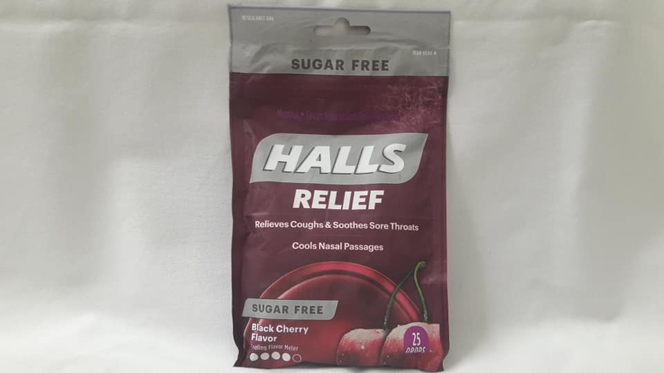 [HCM]Kẹo Ngậm Halls black cherry - Mỹ (70 Viên)