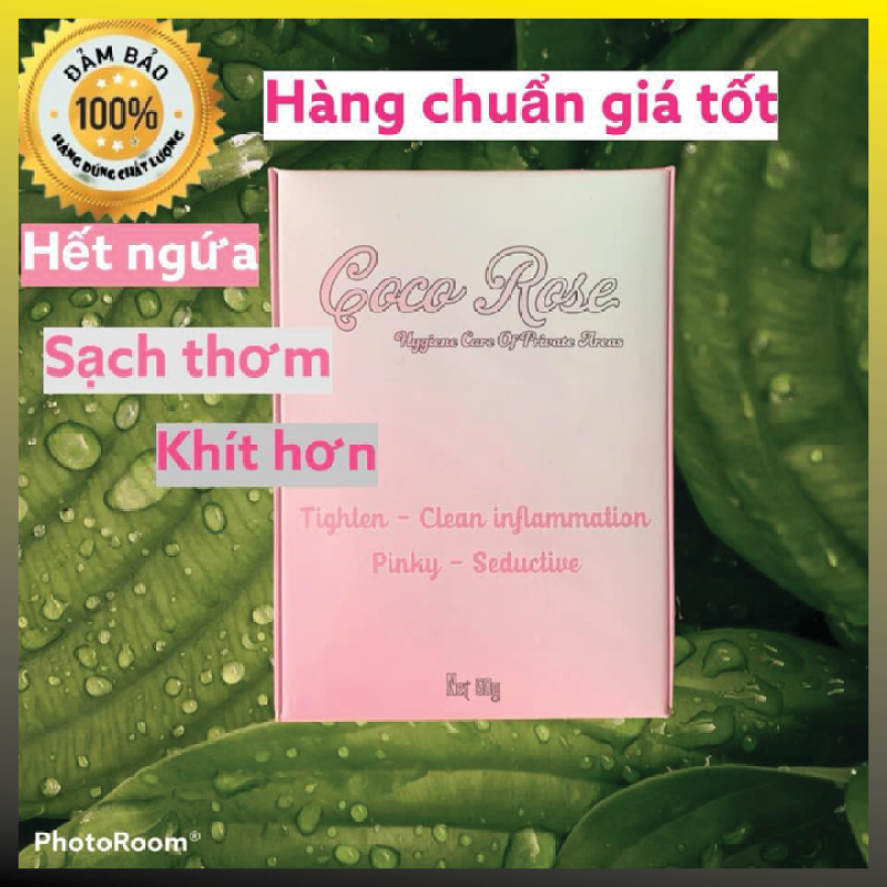 [Hàng Mỹ] Bột ngâm rửa phụ khoa coco rose Check Mã Vạch - Evashop69 - Làm Hồng Vùng Kín - Hộp 5 Gói nhập khẩu
