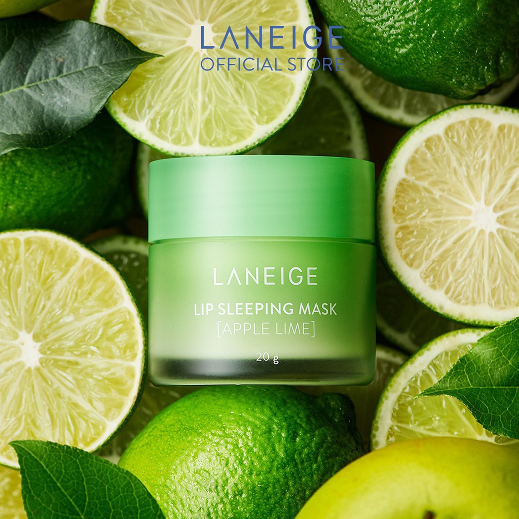 Mặt nạ ngủ cho môi hương táo Laneige Lip Sleeping Mask Apple Lime 20g