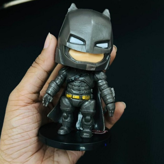 Mô hình gapcha marvel action figures batman chibi người dơi 623 5