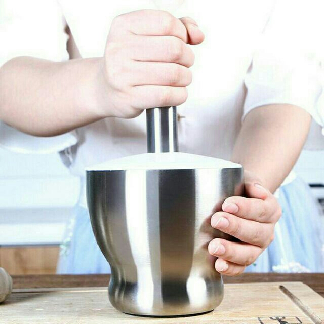 Cối 2 lớp bé 304 inoc 100%hàng dầy cao cấp