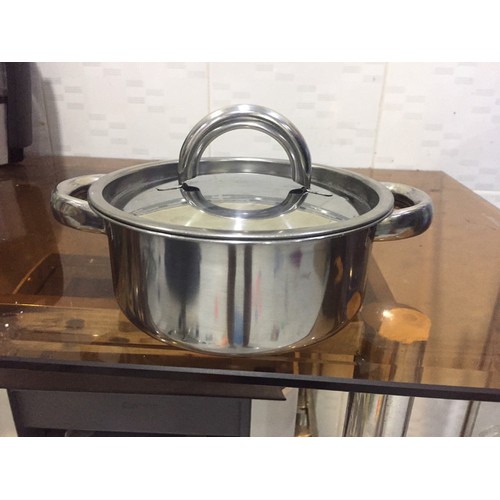 NỒI INOX 18 CM-dày dặn