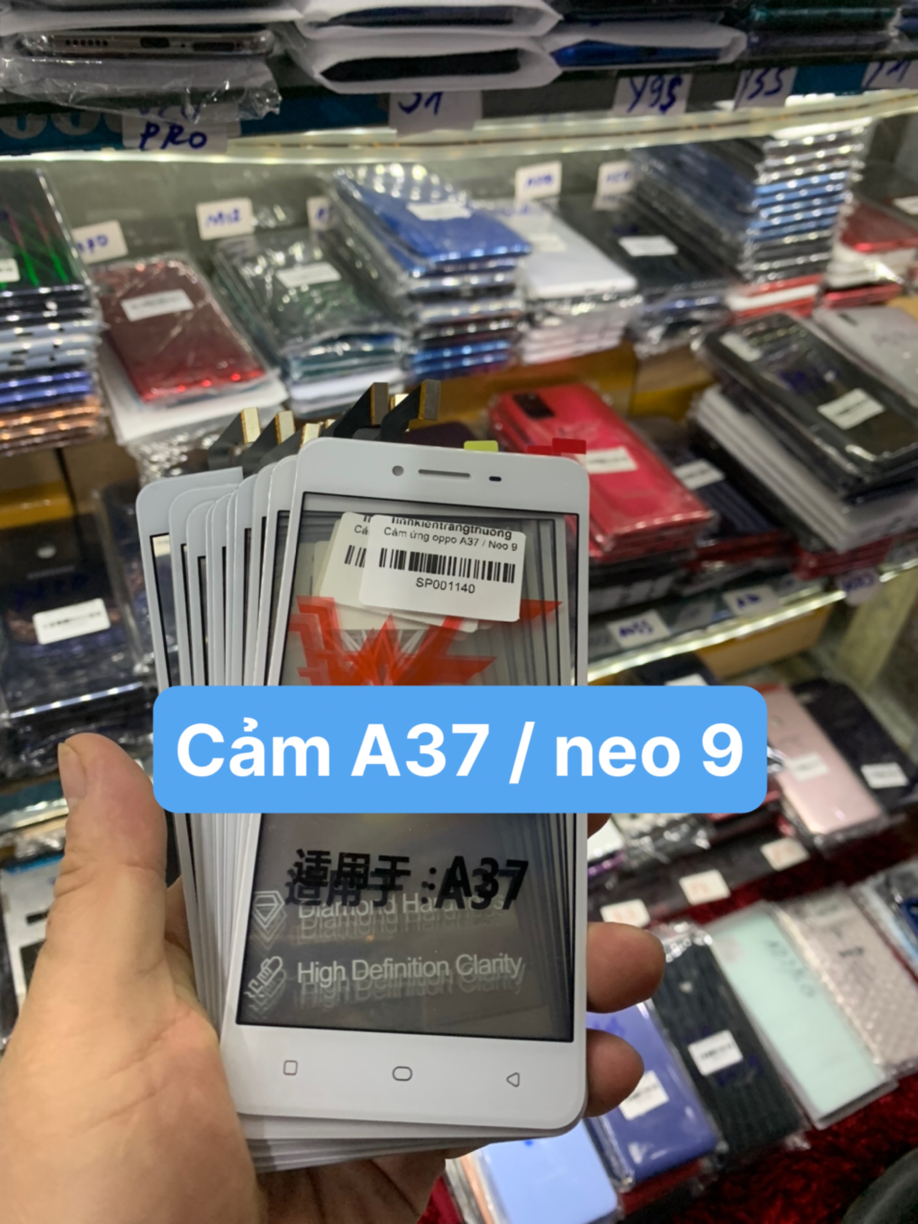 Kính cảm ứng màn hình oppo A37 / Neo 9