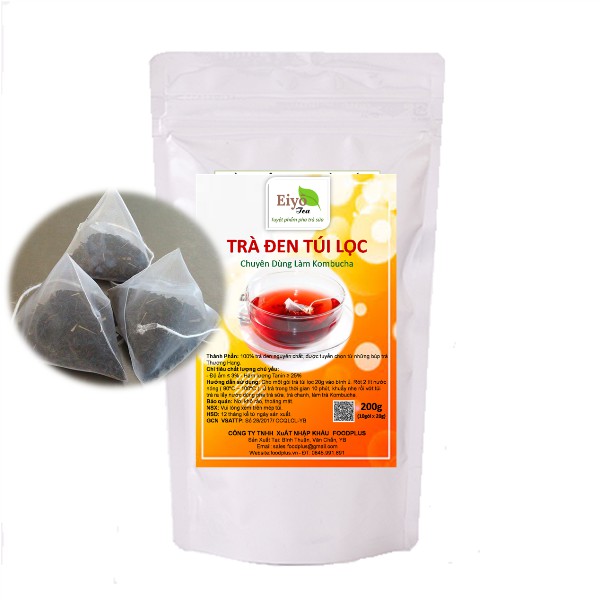 Trà Đen Túi Lọc Chuyên dùng làm Trà KOMBUCHA ( Trà đen chuyên nuôi SCOBY ).