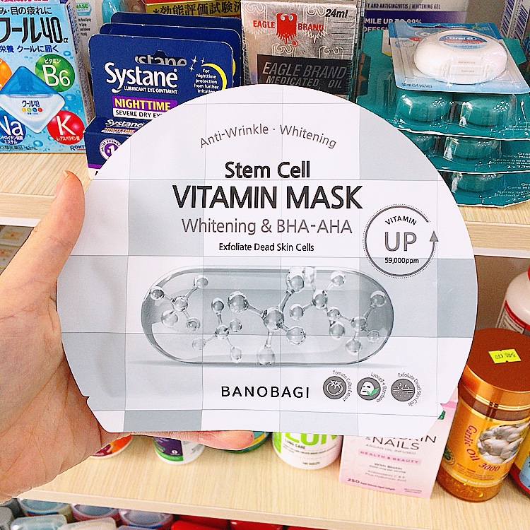 Mặt nạ dưỡng da BANOBAGI Stem Cell Vitamin Mask (30ml)