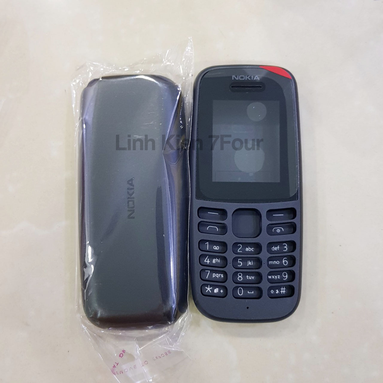 Bộ vỏ phím điện thoại NOKIA 105 (2019) - 7Four