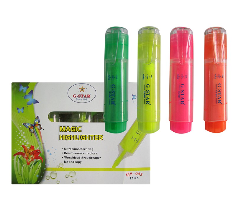 Bút Dạ Quang Gstar 045
