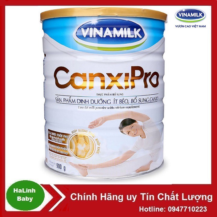 Sữa bột dinh dưỡng canxi pro vinamilk 900g