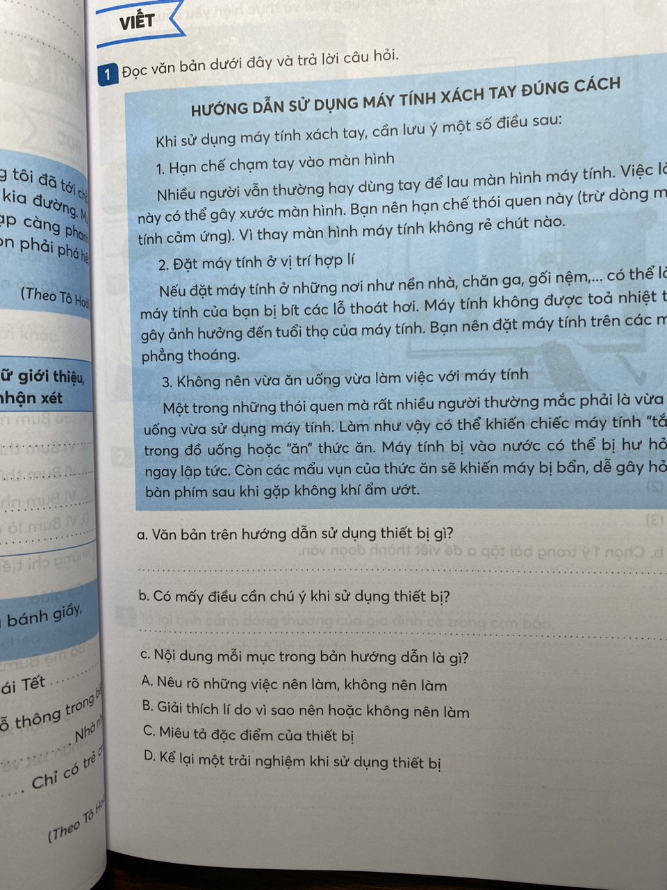 Thực hành Tiếng Việt 4