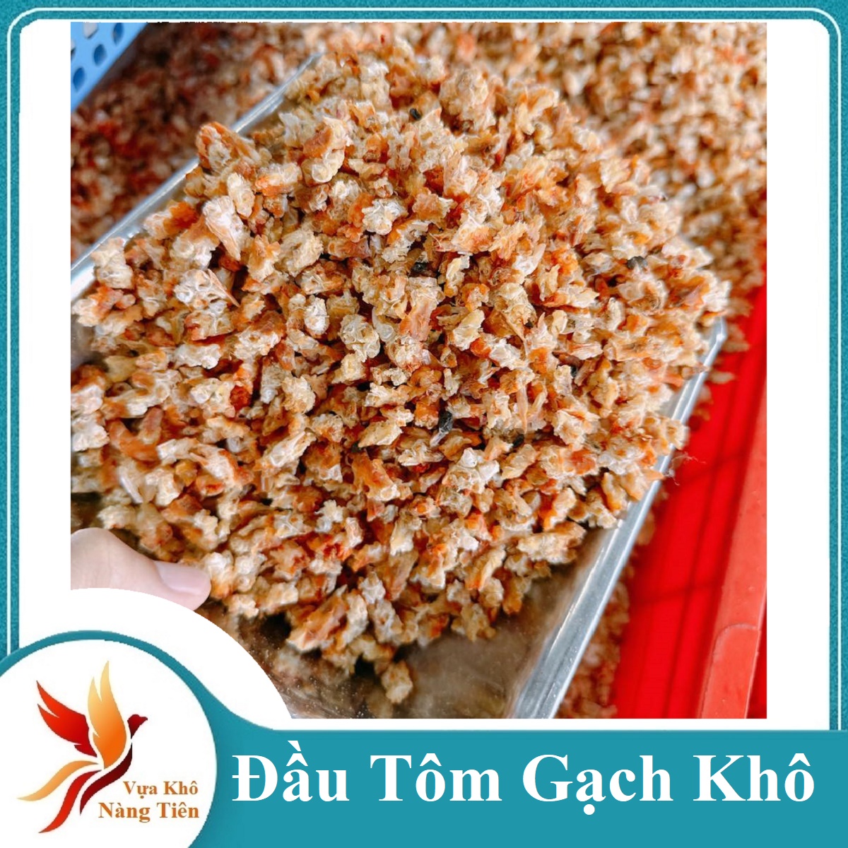 1 kg đầu tôm biển sấy khô tự nhiên