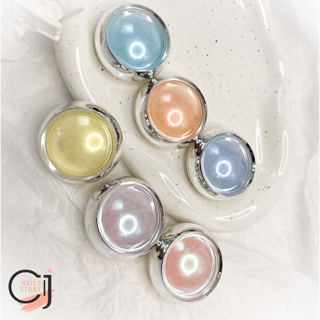 {CJ Nails Store} Set phụ kiện tráng gương Neon 6 màu