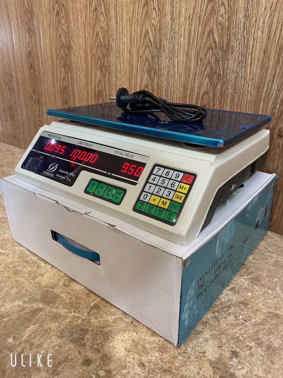 Cân tính tiền 40kg điện tử nhanh chính xác