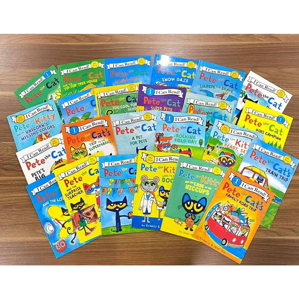 Bộ nhập full 27q - pete the cat