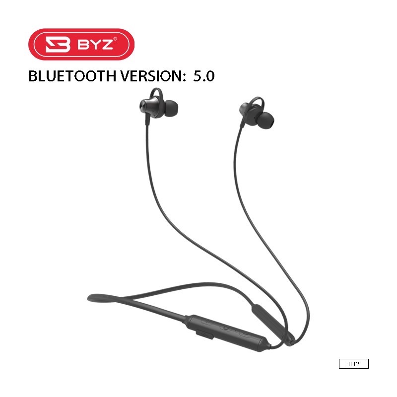 [Hàng Chính Hãng ] Tai nghe Bluetooth thể thao choàng cổ BYZ B10
