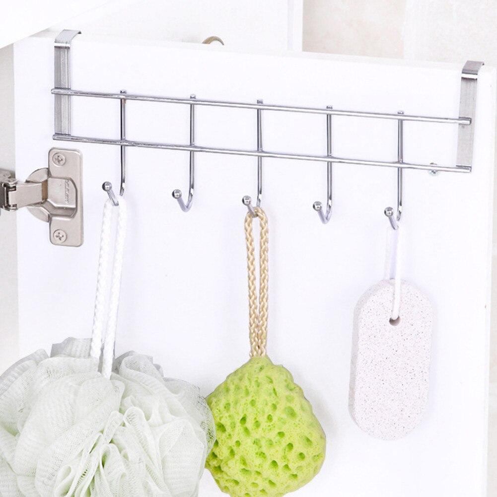 THANH TREO INOX 5 MÓC GẮN CỬA