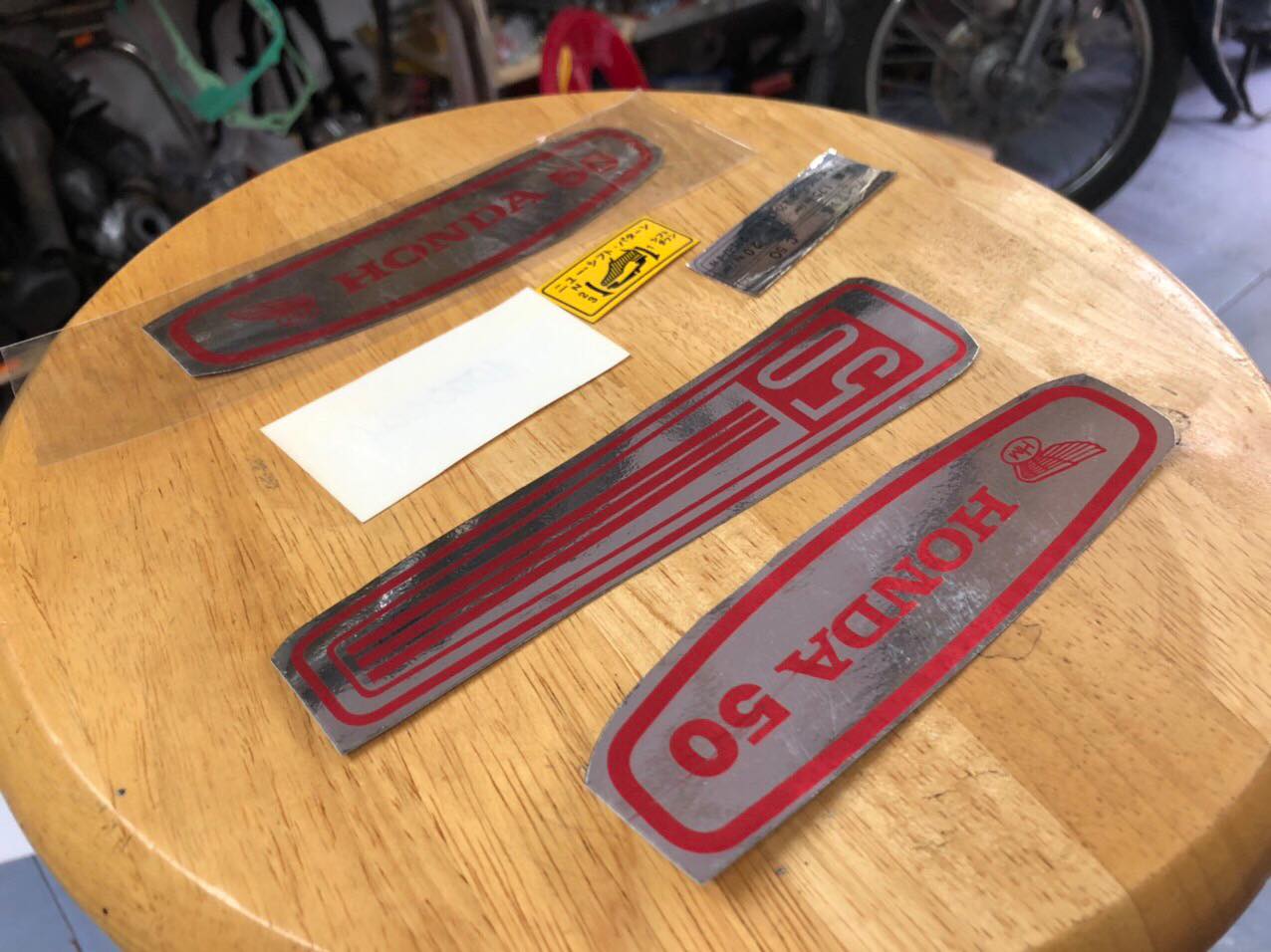 hàng mới: trọn bộ tem decal cho anh em dọn xe honda dame