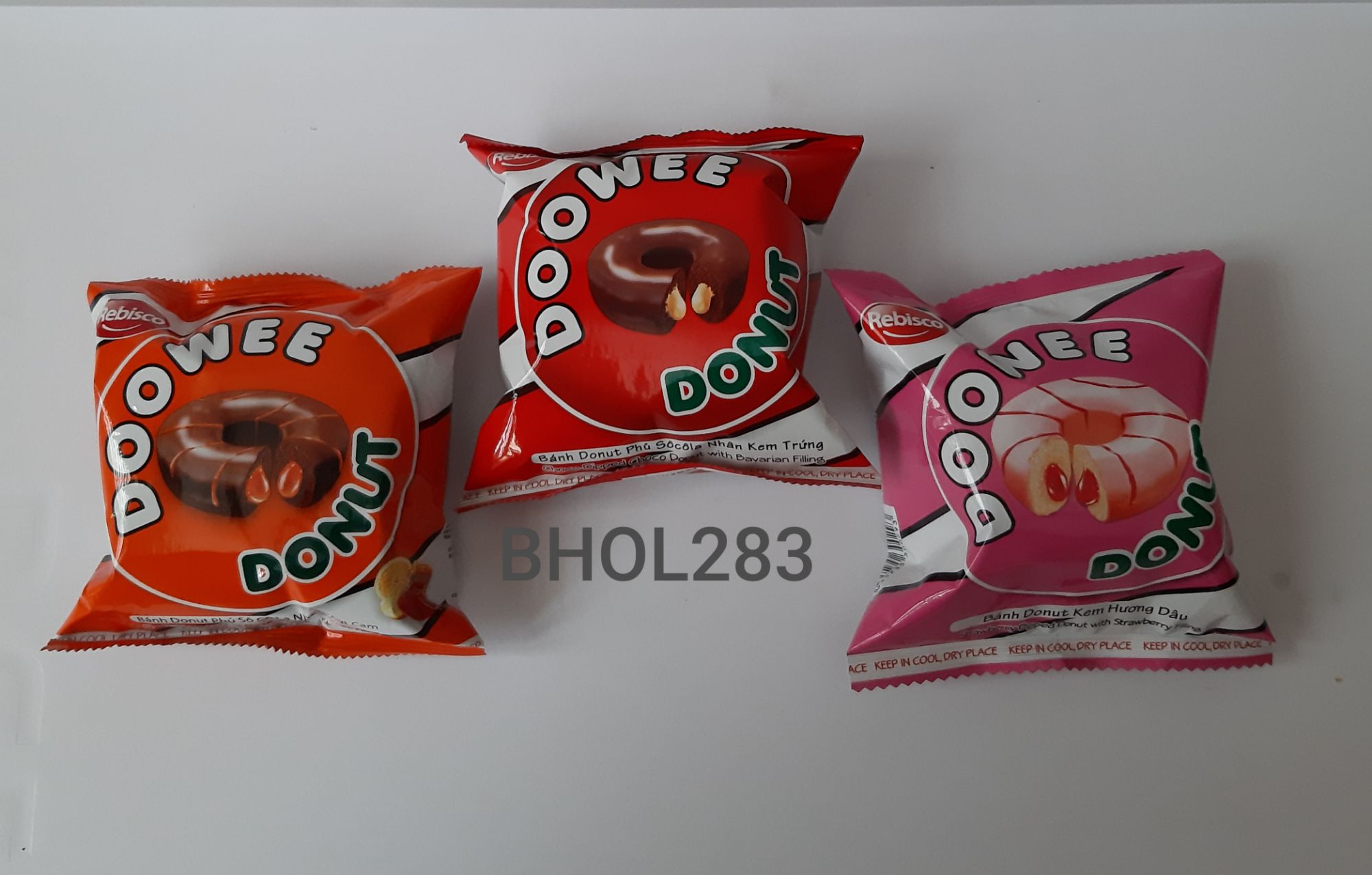 BÁNH DOOWEE DONUT HỖN HỢP I BỊCH 12 CÁI