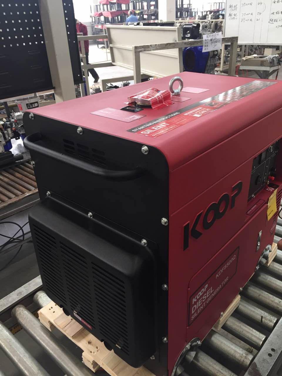 Máy Phát Điện Chạy Dầu 6Kw Koop KDF8500Q