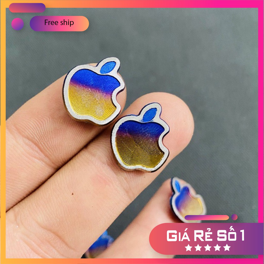 [Giá Sĩ] Logo Quả Táo Cắn Dở Titan Kích Thước Mini ( Apple )