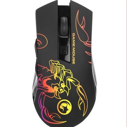 Mouse Marvo M 209 đen Led