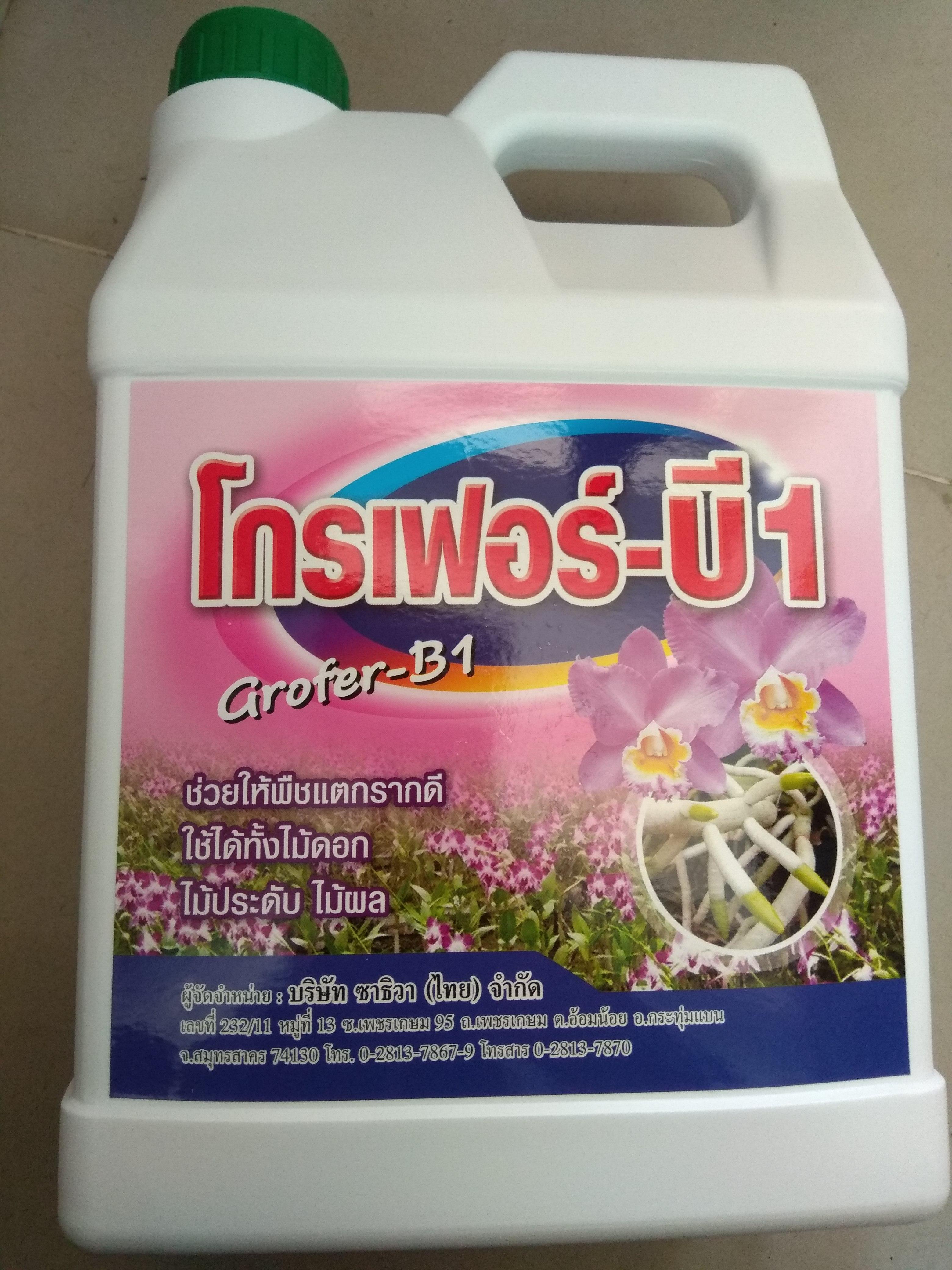 [HCM]Phân bón lá Vitamin B1 Grofer nhập khẩu Thái lan - can 5 lit