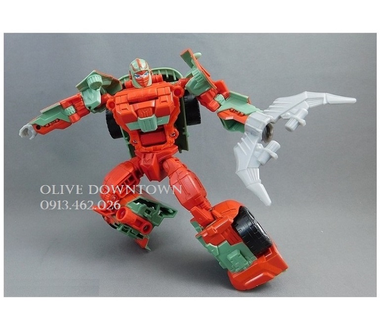 DUST UP * Robot cao 14cm lắp ráp thành SIÊU XE - Transformers Combiner Wars