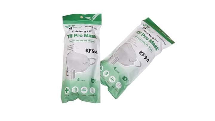 Khẩu trang kf94 4 lớp