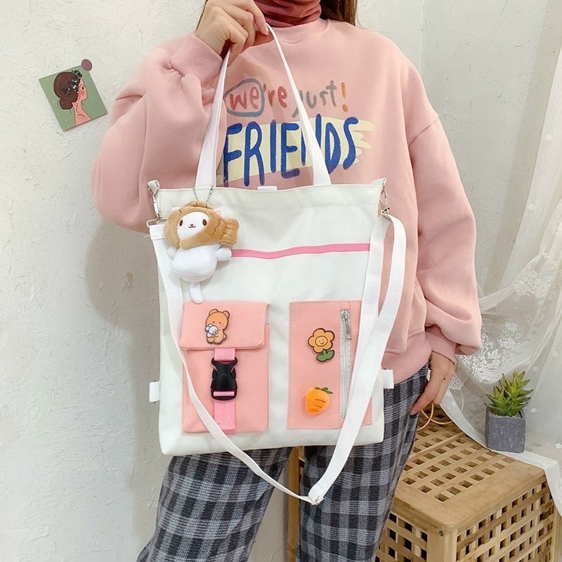 TOTE ĐEO 2 kiểu - phối khoá thời trang