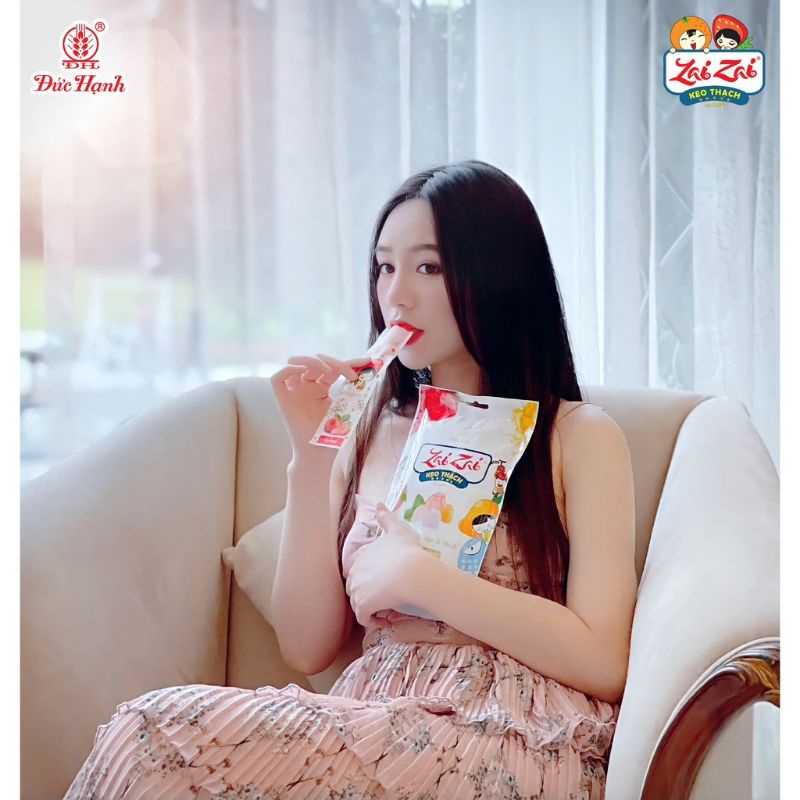 Kẹo Thạch Zaizai Đức Hạnh gói 320g