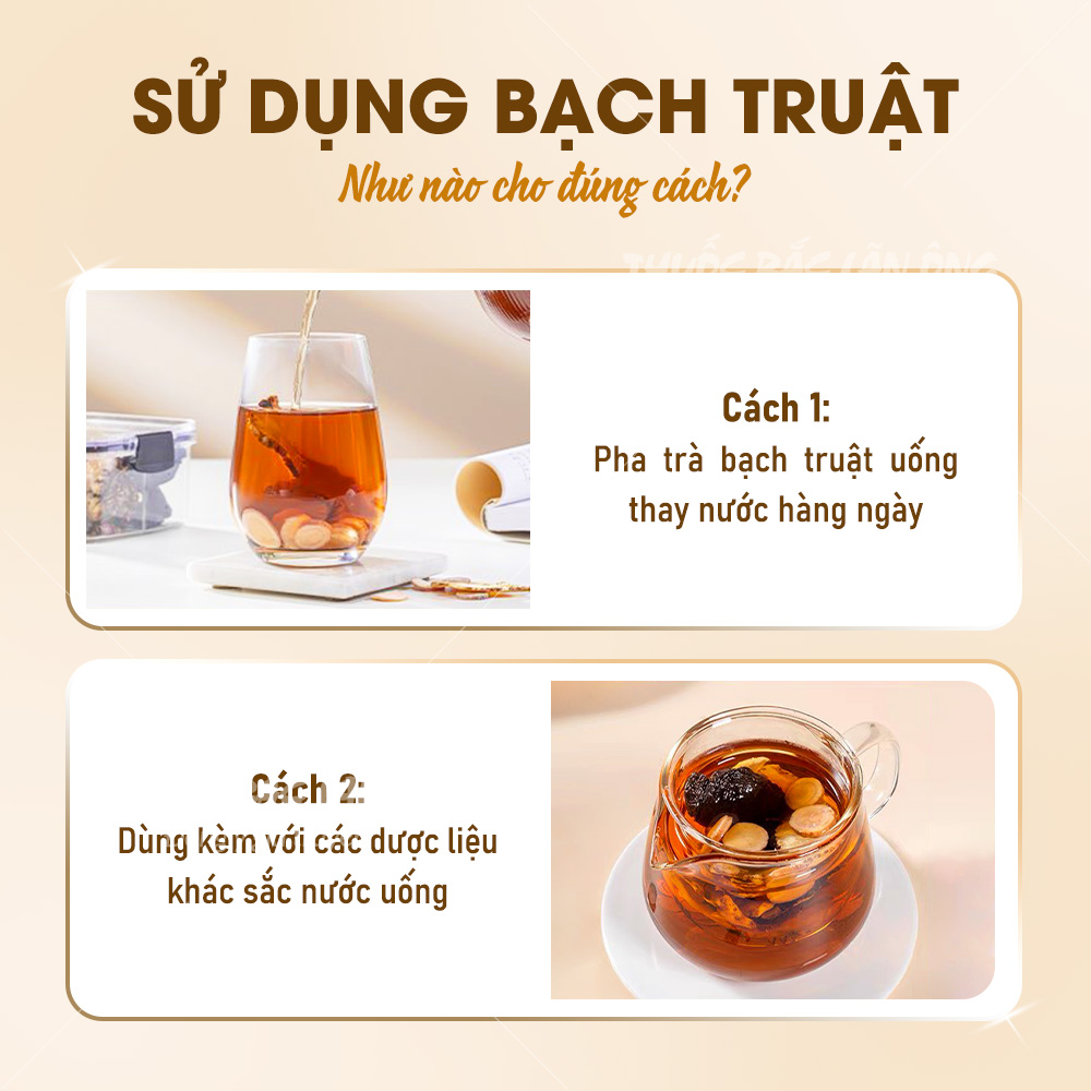 Bạch Truật Nguyên Chất 100g (Hàng SạchThơm)
