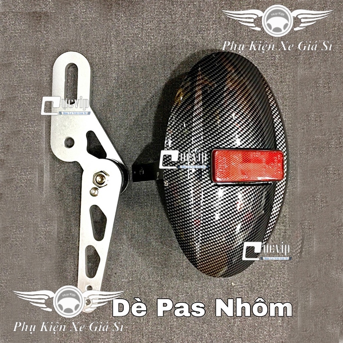 Dè Chắn Bùn Pas Nhôm Gắn Xe Exciter 150 MS1966
