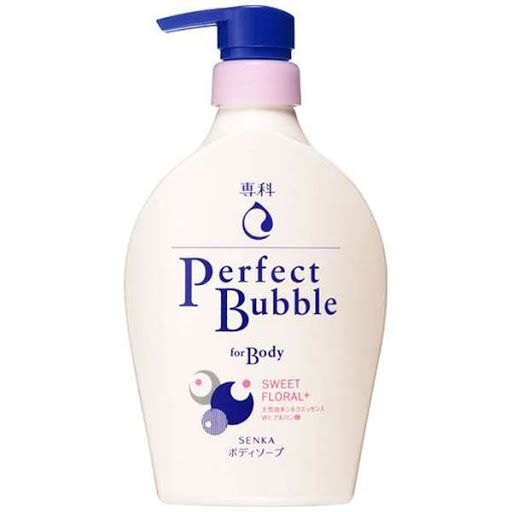 Sữa tắm dưỡng ẩm senka hương hoa dịu ngọt 500ml