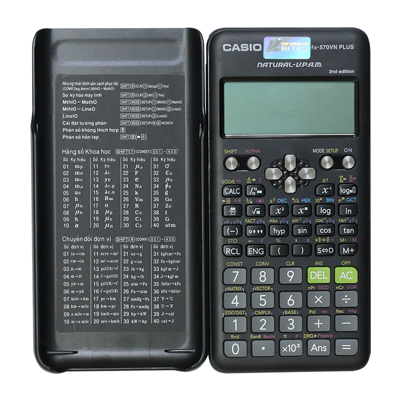 [HCM]Máy tính học sinh casio FX 570VN PLUS
