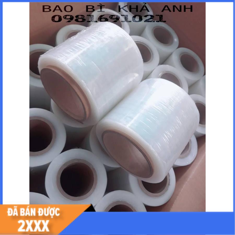 [HCM]Màng PE quấn hàng - 1 Tấc (cao 10cm)- Nặng 500gram