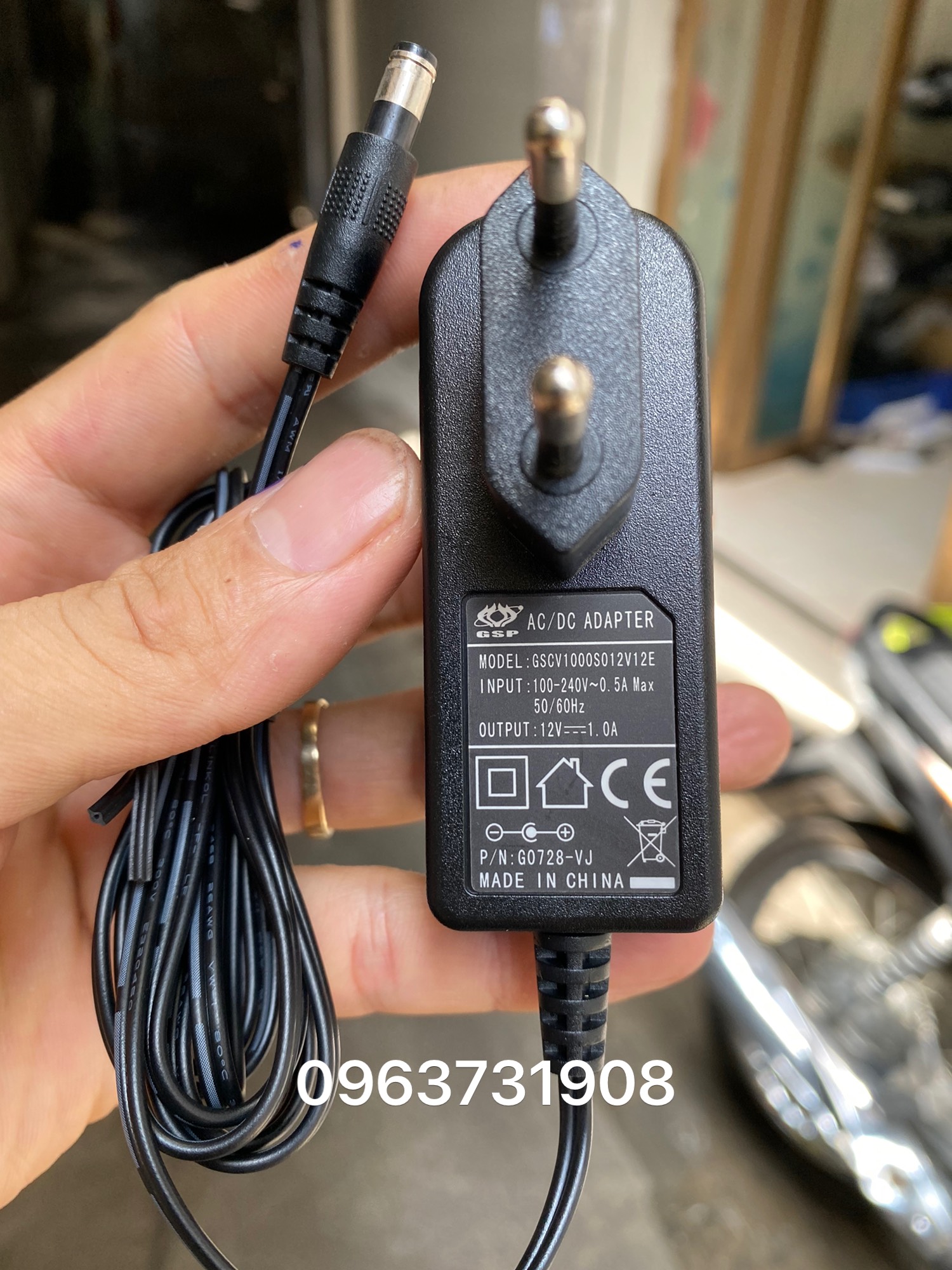 Dây nguồn wifi TotoLink N200RE-V3 12V-1A hàng cao cấp