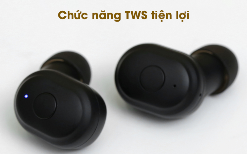 Tai nghe Bluetooth True Wireless Mozard DS635-WB Đen