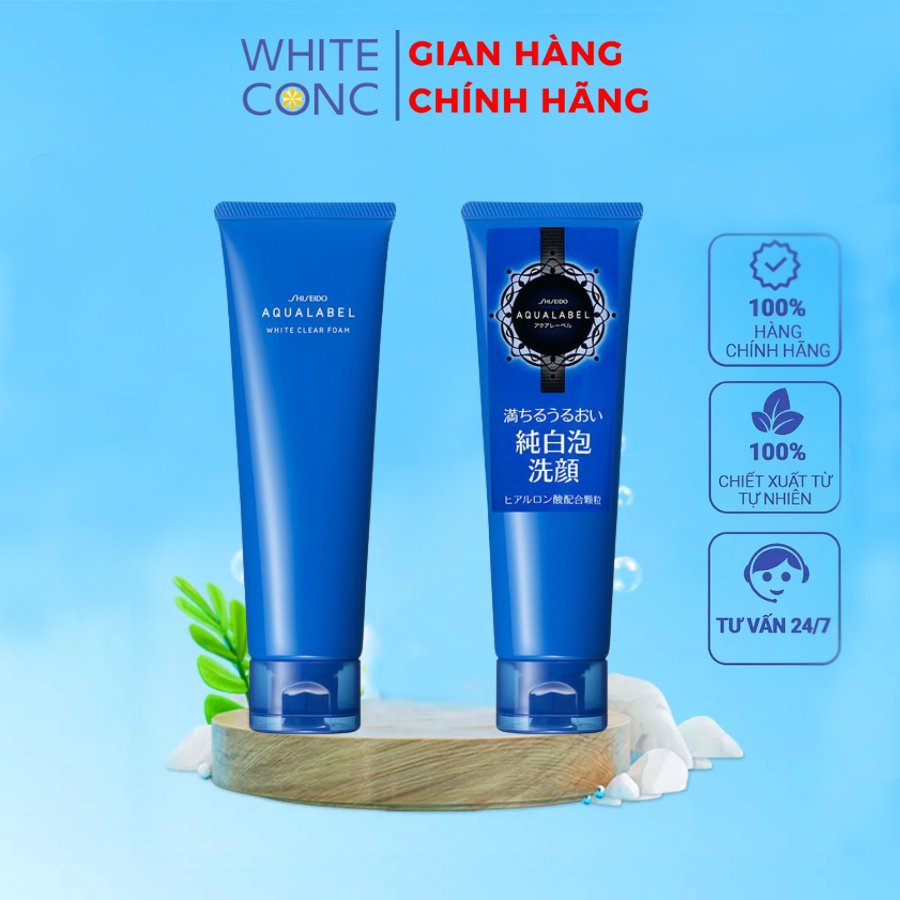 Sữa rửa mặt Shiseido Aqualabel 130g