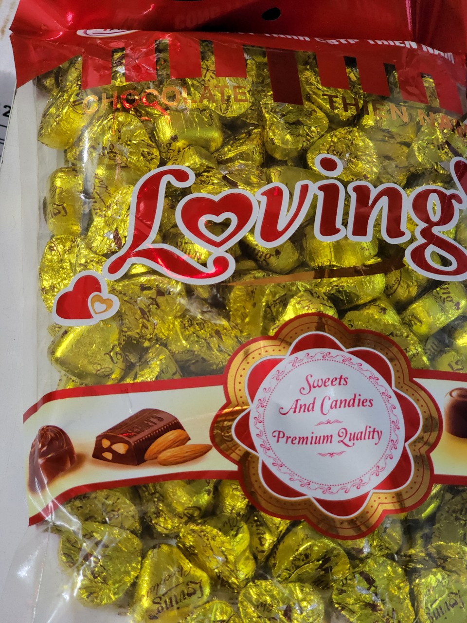 Socola Tim Vàng 1KG Thiên Nam, Quà Cưới