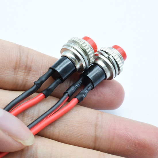 (4 Cái ) - Nút Nhấn Nhả - Nút Reset 10mm DS-314